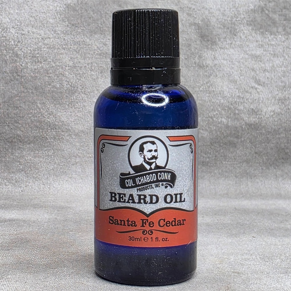 Col Ichabod Conk Beard Oil Santa Fe Cedar Scent 1 fl oz